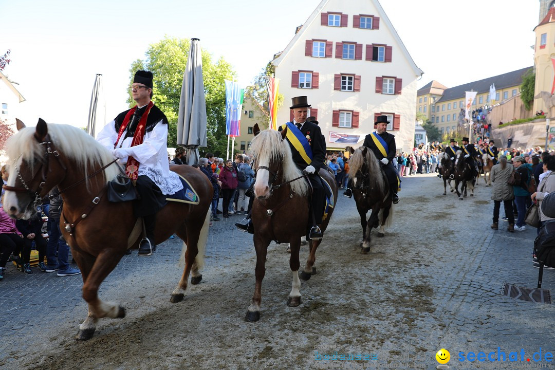 Blutritt - Reiterprozession - Heilig-Blut-Reliquie: Weingarten, 10.05.2024