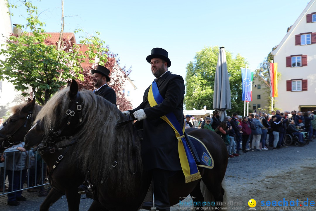 Blutritt - Reiterprozession - Heilig-Blut-Reliquie: Weingarten, 10.05.2024