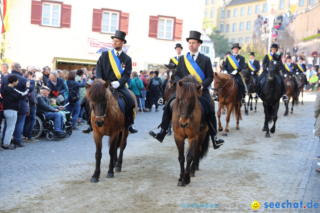 Blutritt - Reiterprozession - Heilig-Blut-Reliquie: Weingarten, 10.05.2024