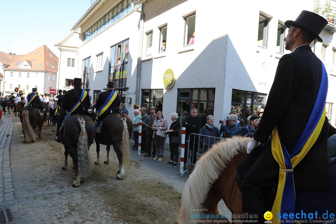 Blutritt - Reiterprozession - Heilig-Blut-Reliquie: Weingarten, 10.05.2024