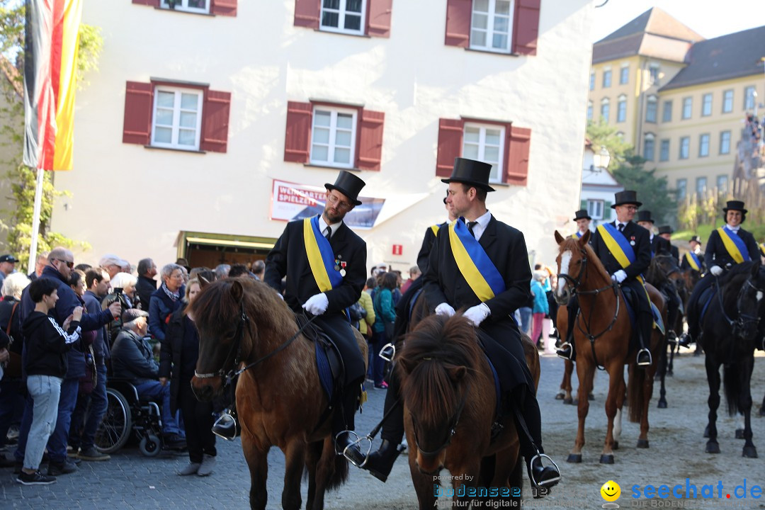 Blutritt - Reiterprozession - Heilig-Blut-Reliquie: Weingarten, 10.05.2024