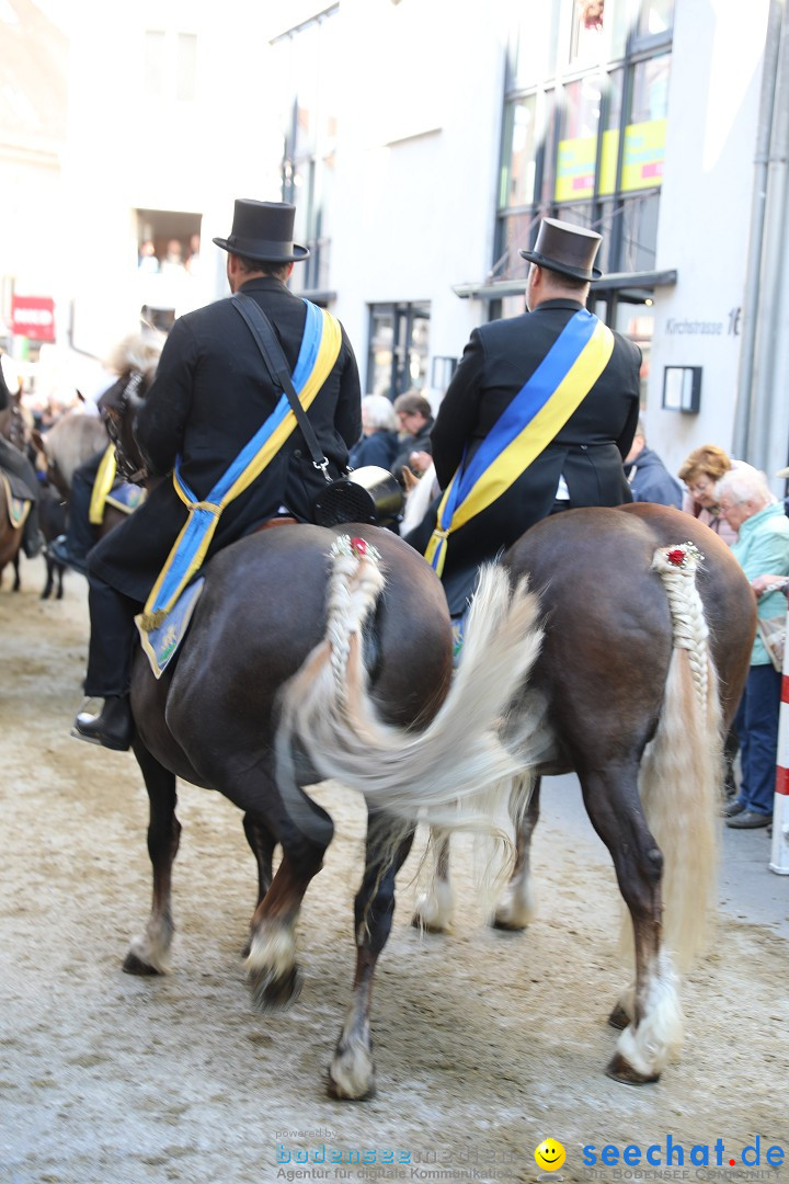 Blutritt - Reiterprozession - Heilig-Blut-Reliquie: Weingarten, 10.05.2024