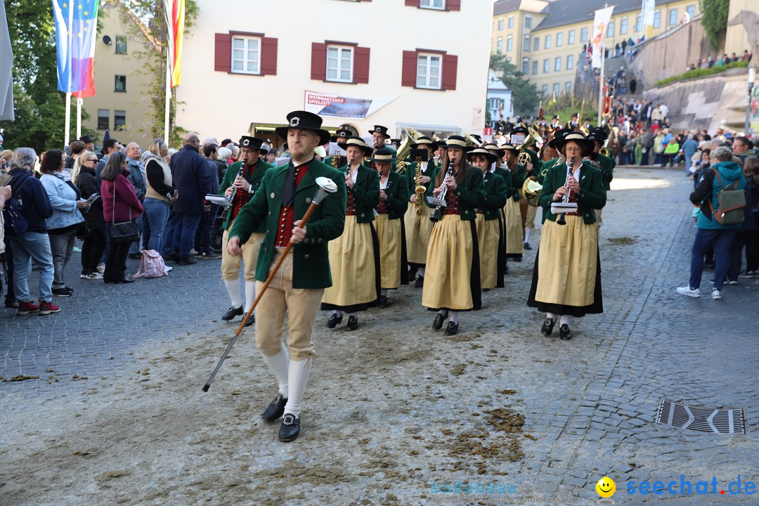 Blutritt - Reiterprozession - Heilig-Blut-Reliquie: Weingarten, 10.05.2024