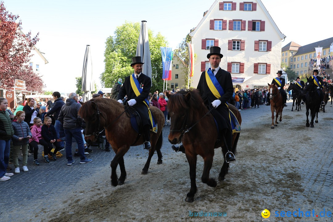 Blutritt - Reiterprozession - Heilig-Blut-Reliquie: Weingarten, 10.05.2024