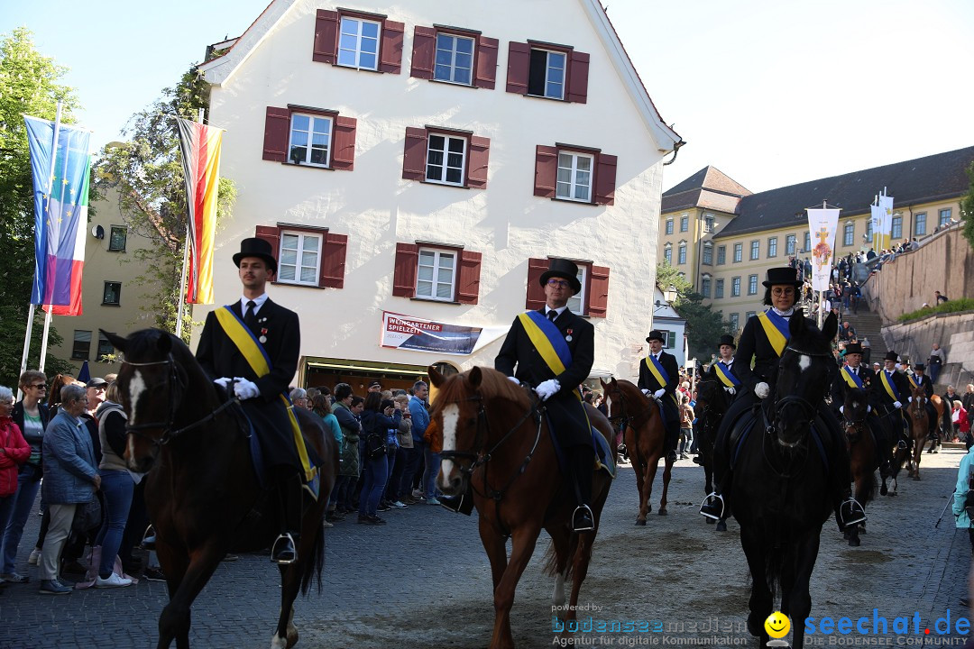 Blutritt - Reiterprozession - Heilig-Blut-Reliquie: Weingarten, 10.05.2024