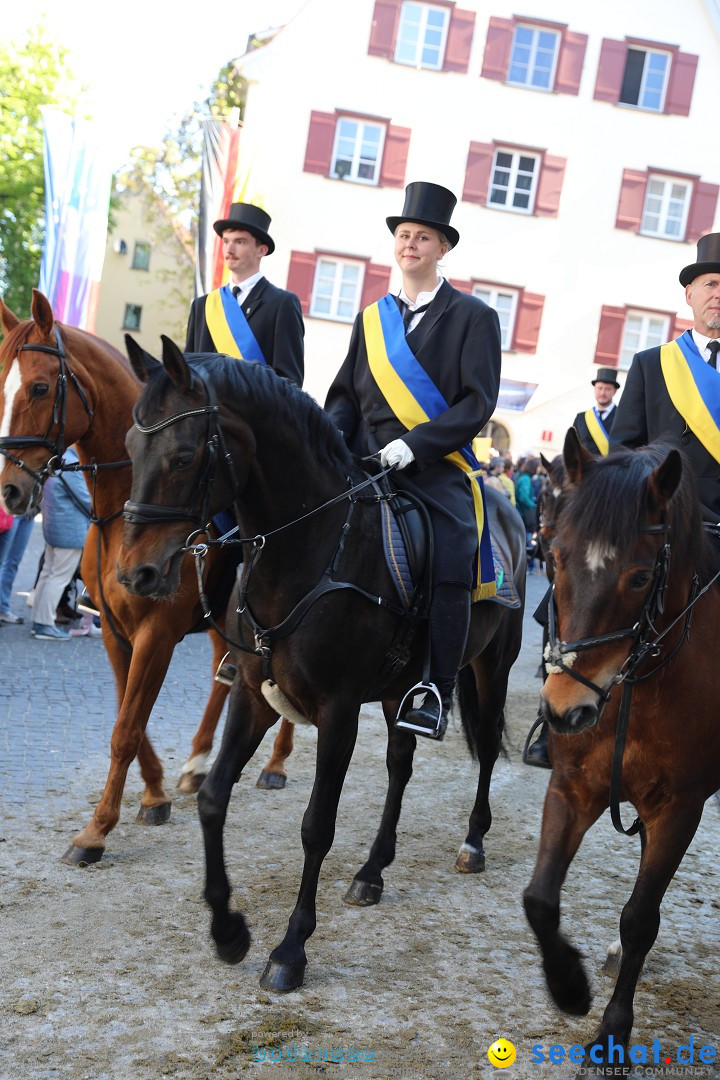 Blutritt - Reiterprozession - Heilig-Blut-Reliquie: Weingarten, 10.05.2024