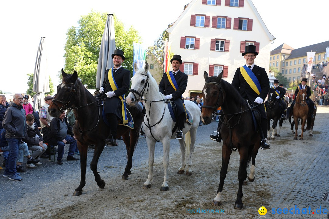 Blutritt - Reiterprozession - Heilig-Blut-Reliquie: Weingarten, 10.05.2024