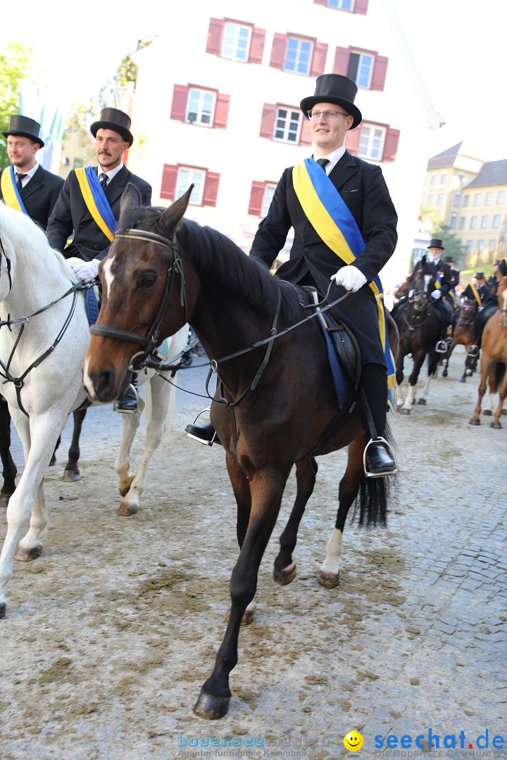 Blutritt - Reiterprozession - Heilig-Blut-Reliquie: Weingarten, 10.05.2024