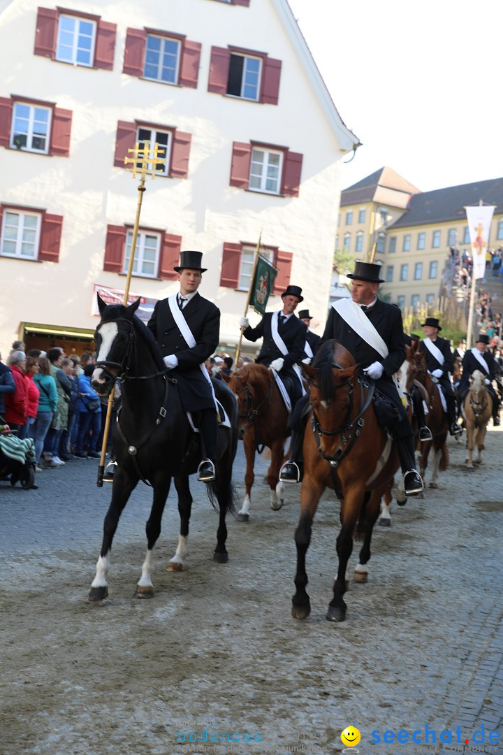 Blutritt - Reiterprozession - Heilig-Blut-Reliquie: Weingarten, 10.05.2024