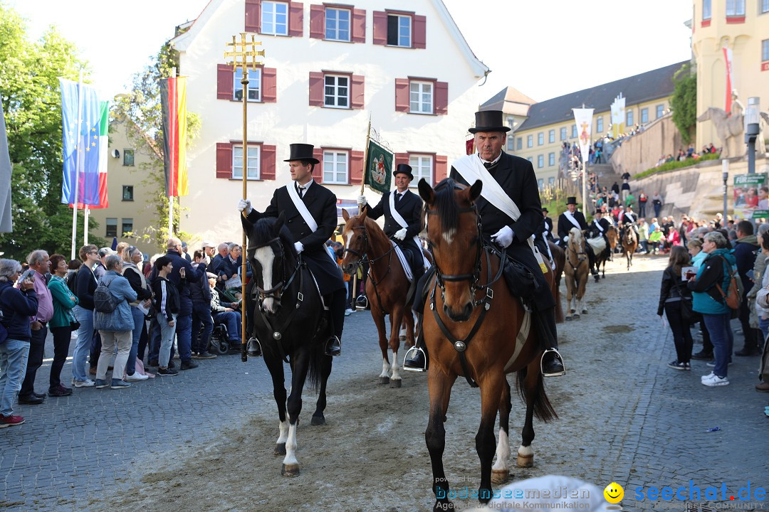 Blutritt - Reiterprozession - Heilig-Blut-Reliquie: Weingarten, 10.05.2024