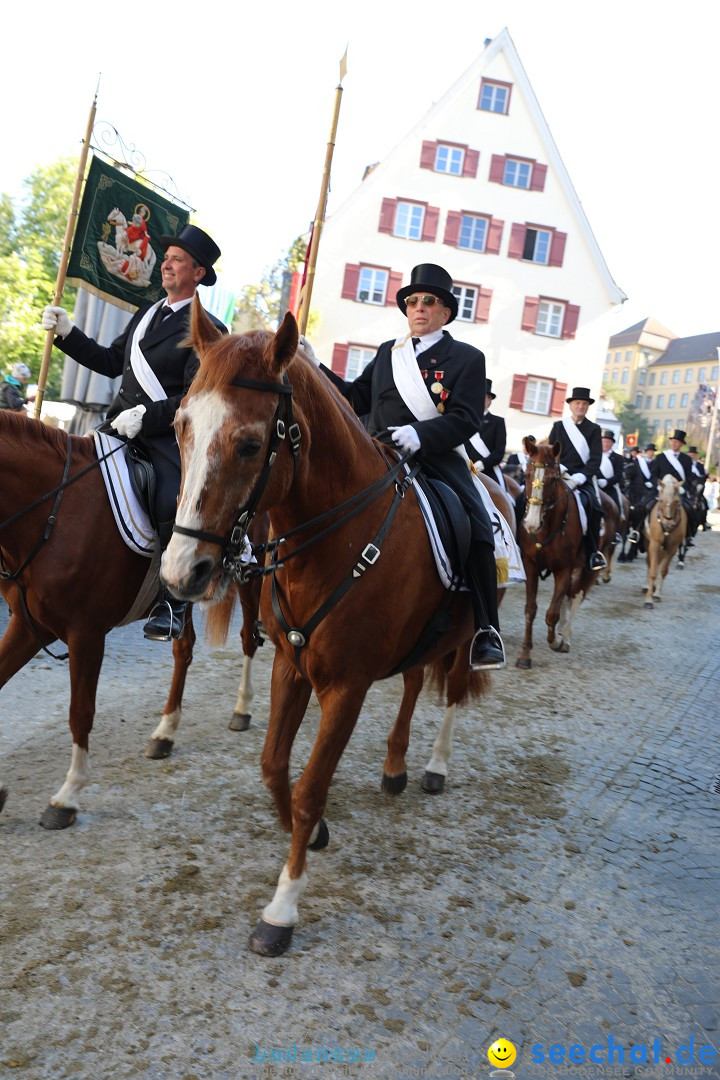 Blutritt - Reiterprozession - Heilig-Blut-Reliquie: Weingarten, 10.05.2024