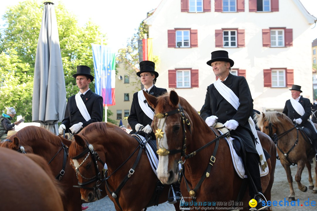 Blutritt - Reiterprozession - Heilig-Blut-Reliquie: Weingarten, 10.05.2024