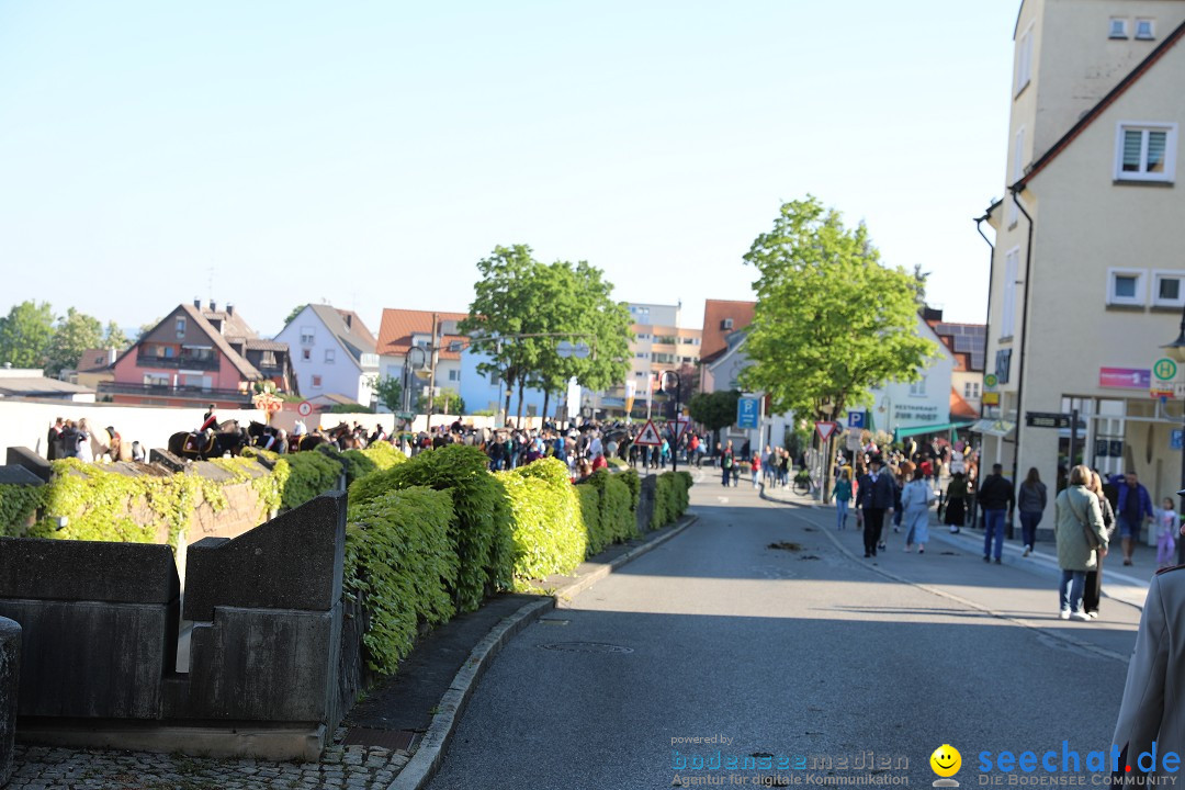 Blutritt - Reiterprozession - Heilig-Blut-Reliquie: Weingarten, 10.05.2024