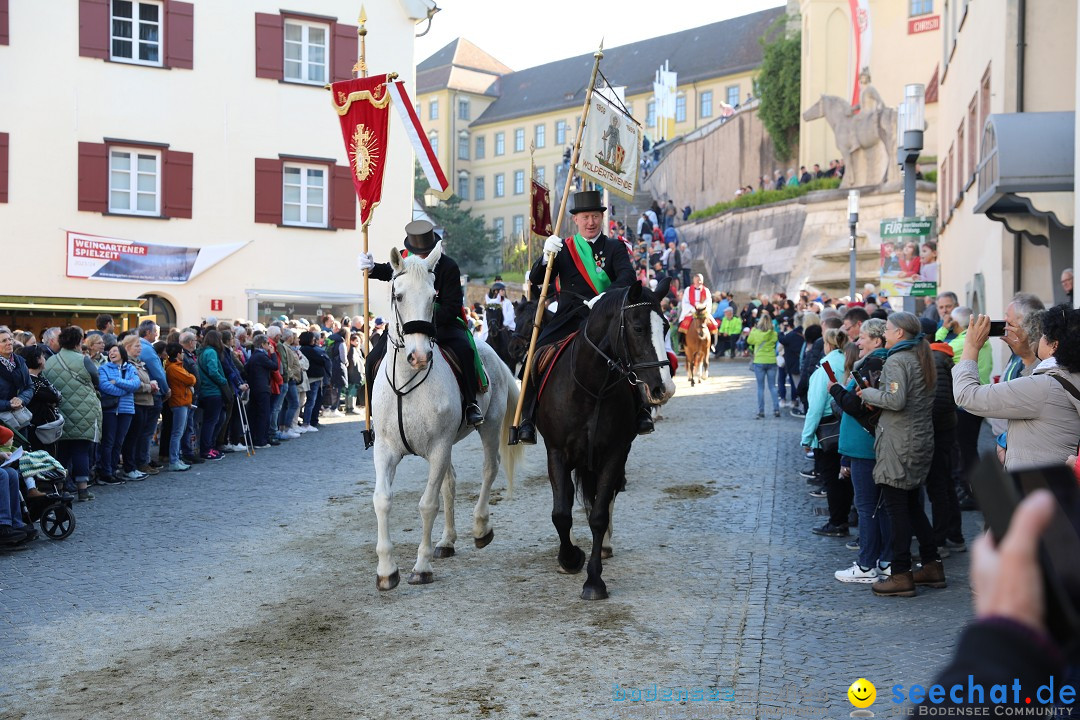 Blutritt - Reiterprozession - Heilig-Blut-Reliquie: Weingarten, 10.05.2024