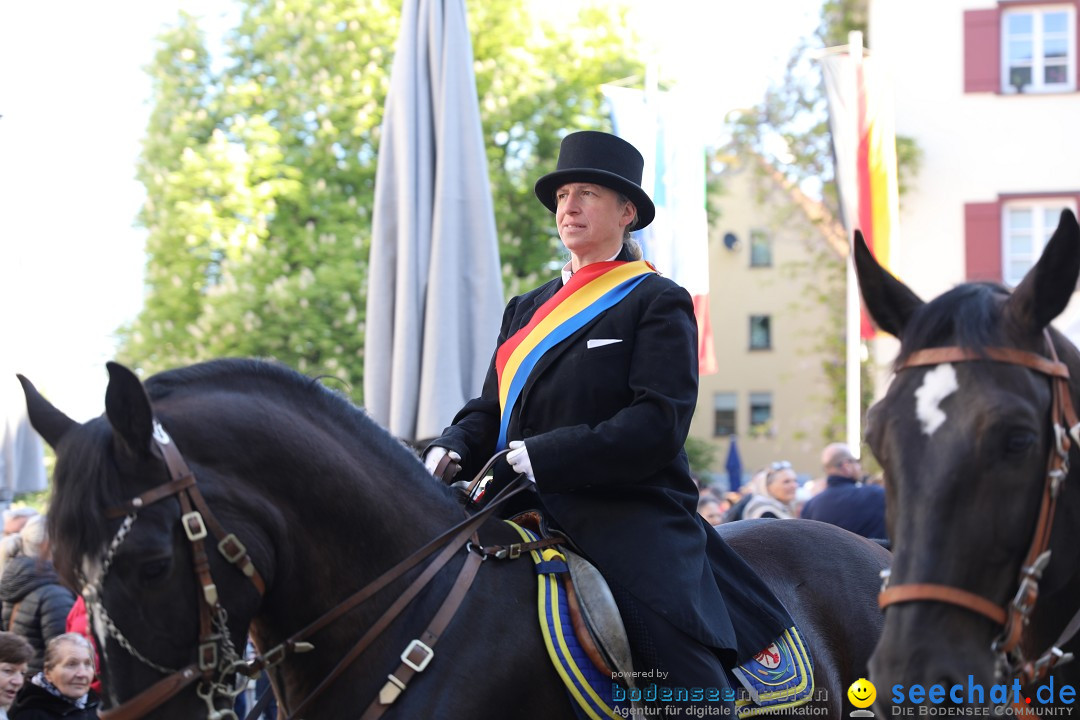 Blutritt - Reiterprozession - Heilig-Blut-Reliquie: Weingarten, 10.05.2024