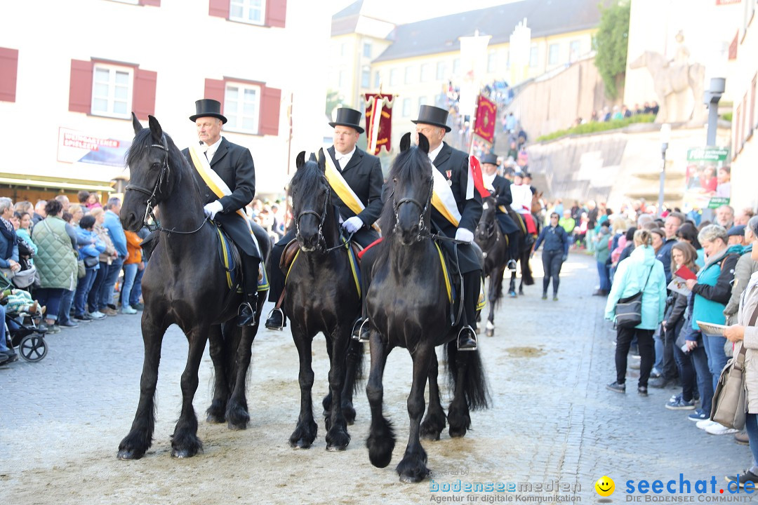 Blutritt - Reiterprozession - Heilig-Blut-Reliquie: Weingarten, 10.05.2024