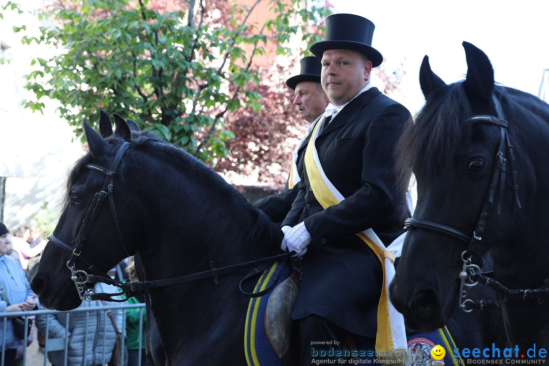 Blutritt - Reiterprozession - Heilig-Blut-Reliquie: Weingarten, 10.05.2024