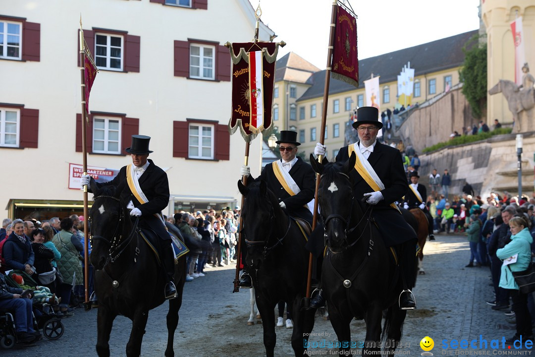 Blutritt - Reiterprozession - Heilig-Blut-Reliquie: Weingarten, 10.05.2024