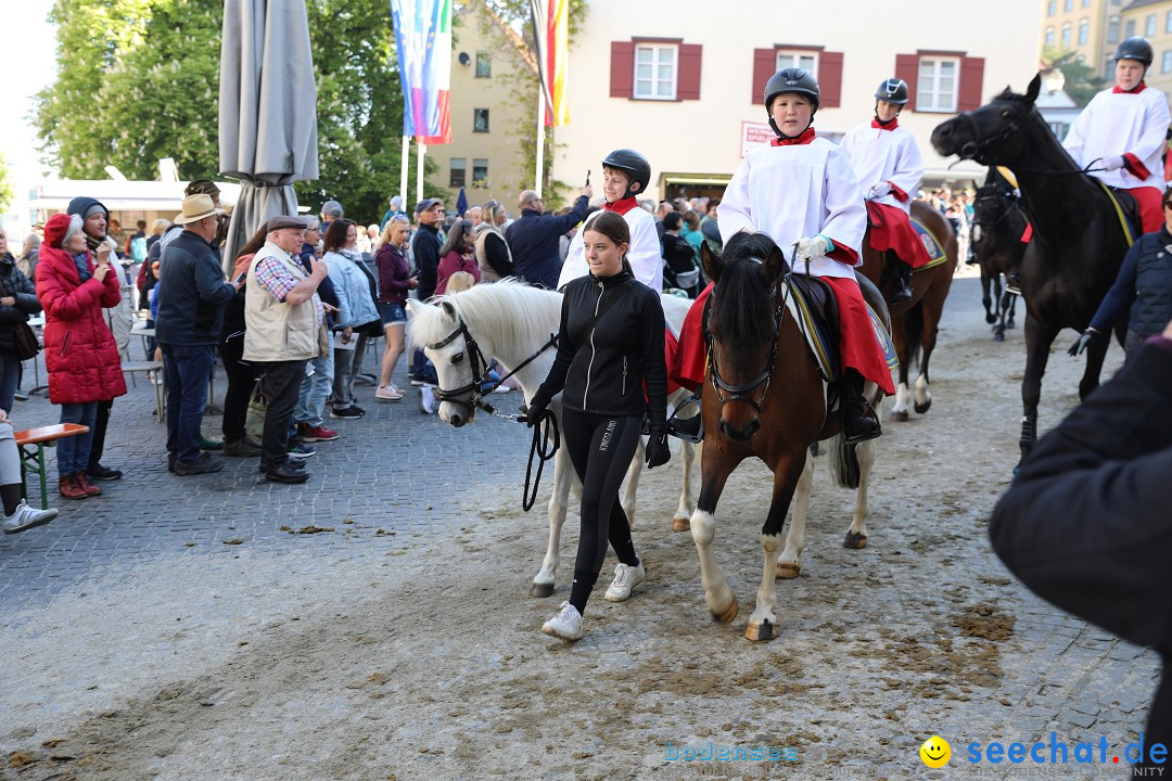 Blutritt - Reiterprozession - Heilig-Blut-Reliquie: Weingarten, 10.05.2024