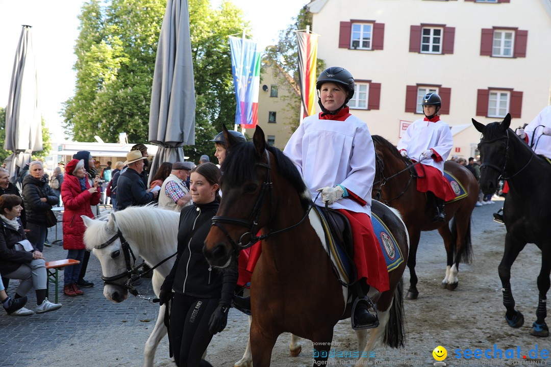 Blutritt - Reiterprozession - Heilig-Blut-Reliquie: Weingarten, 10.05.2024