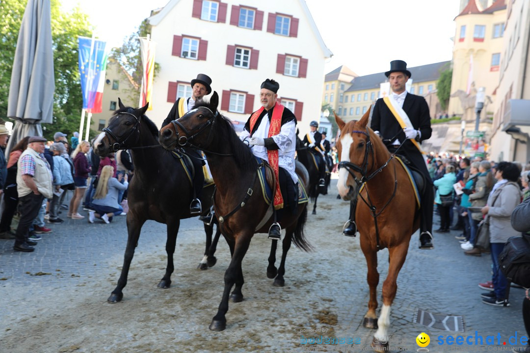 Blutritt - Reiterprozession - Heilig-Blut-Reliquie: Weingarten, 10.05.2024