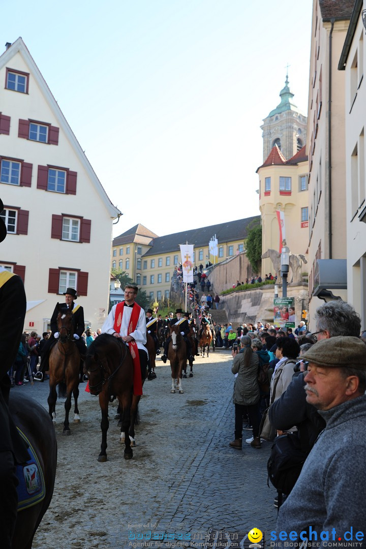 Blutritt - Reiterprozession - Heilig-Blut-Reliquie: Weingarten, 10.05.2024