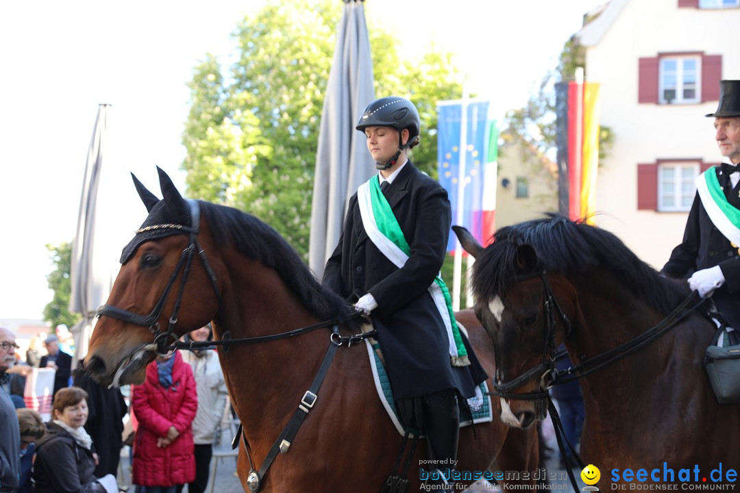 Blutritt - Reiterprozession - Heilig-Blut-Reliquie: Weingarten, 10.05.2024