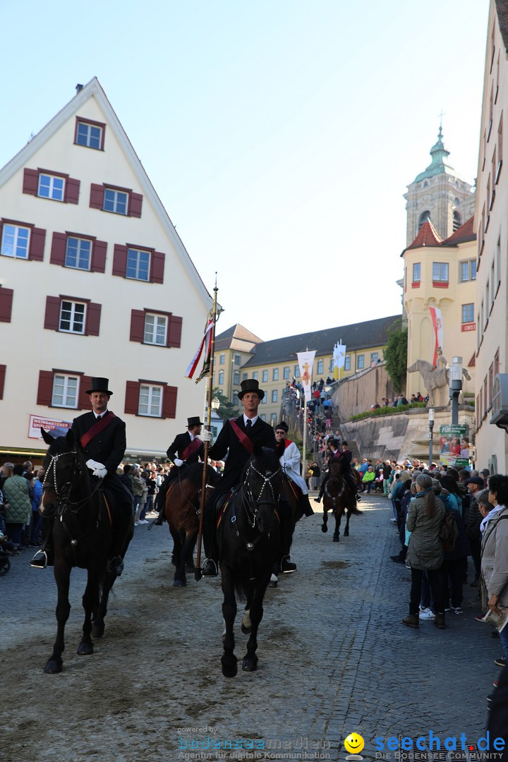 Blutritt - Reiterprozession - Heilig-Blut-Reliquie: Weingarten, 10.05.2024