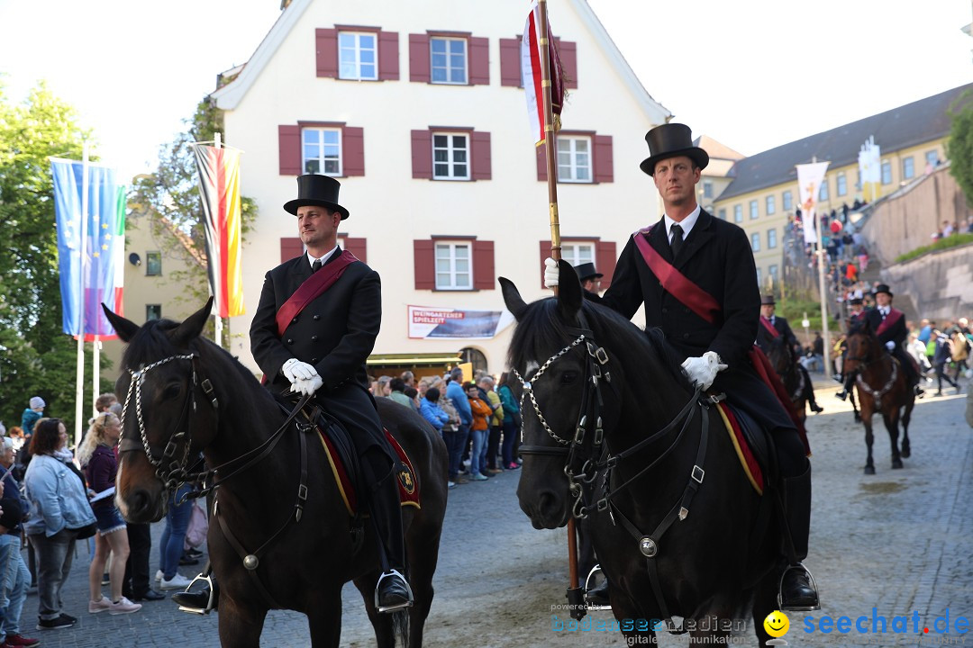 Blutritt - Reiterprozession - Heilig-Blut-Reliquie: Weingarten, 10.05.2024