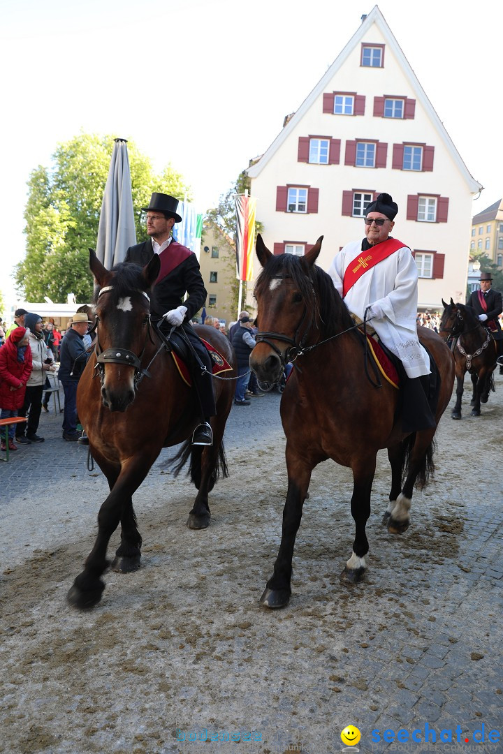 Blutritt - Reiterprozession - Heilig-Blut-Reliquie: Weingarten, 10.05.2024