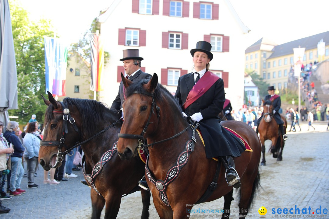 Blutritt - Reiterprozession - Heilig-Blut-Reliquie: Weingarten, 10.05.2024