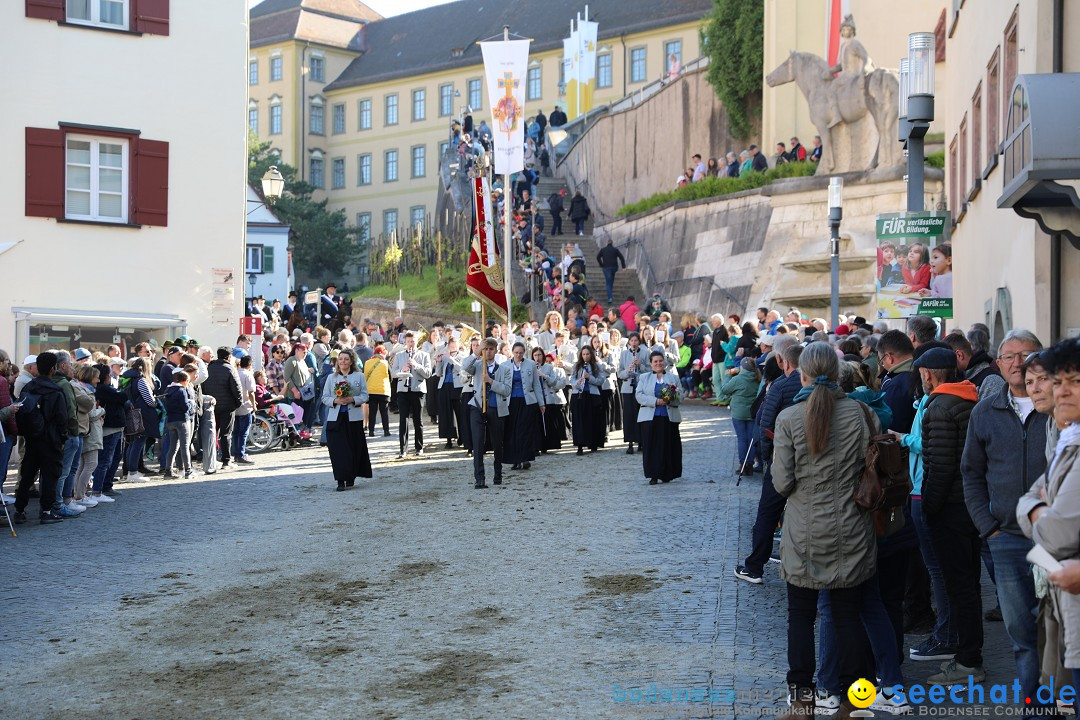 Blutritt - Reiterprozession - Heilig-Blut-Reliquie: Weingarten, 10.05.2024