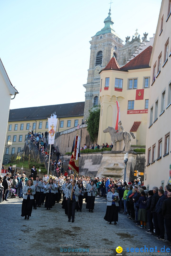 Blutritt - Reiterprozession - Heilig-Blut-Reliquie: Weingarten, 10.05.2024