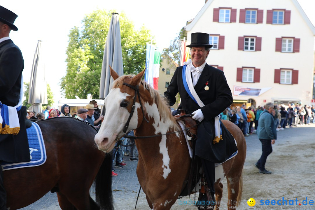 Blutritt - Reiterprozession - Heilig-Blut-Reliquie: Weingarten, 10.05.2024