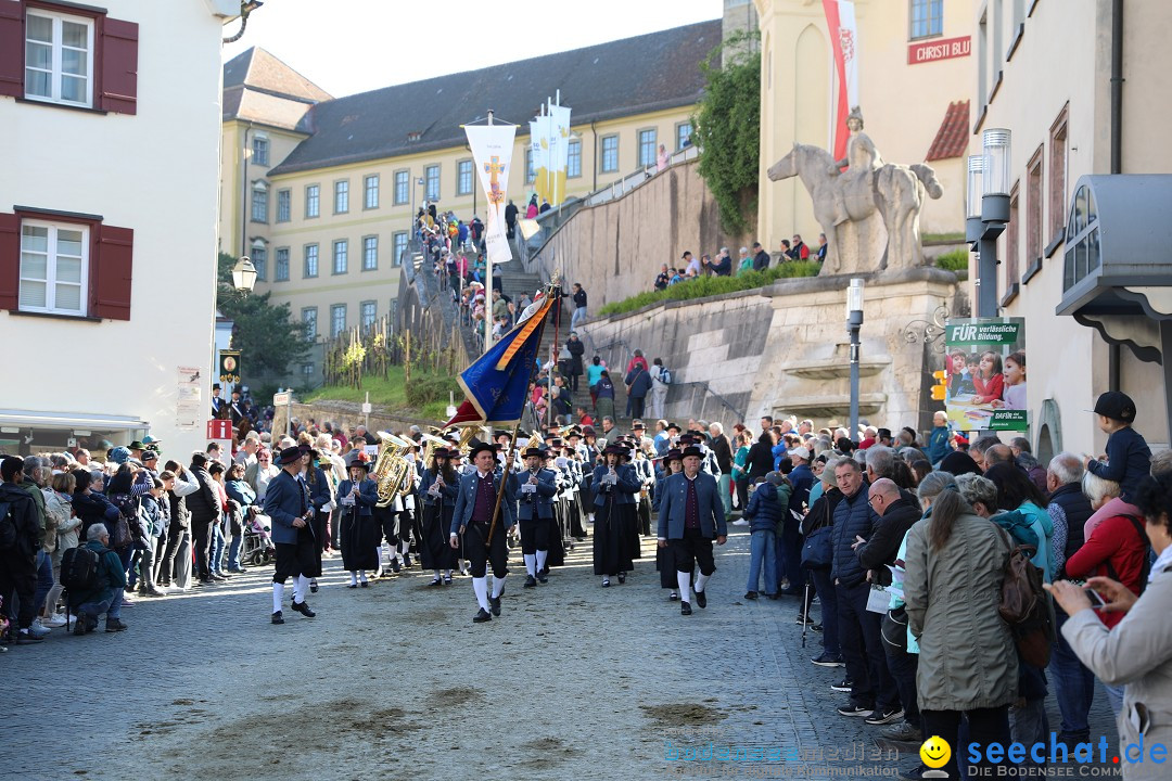 Blutritt - Reiterprozession - Heilig-Blut-Reliquie: Weingarten, 10.05.2024