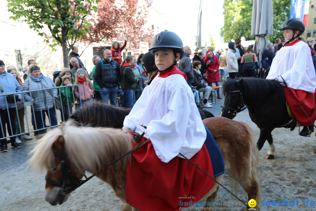 Blutritt - Reiterprozession - Heilig-Blut-Reliquie: Weingarten, 10.05.2024