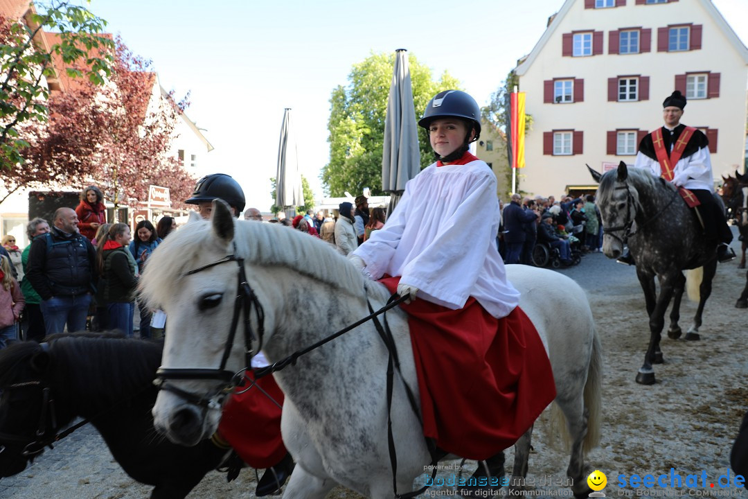 Blutritt - Reiterprozession - Heilig-Blut-Reliquie: Weingarten, 10.05.2024