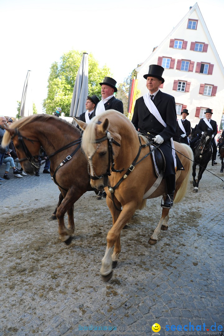 Blutritt - Reiterprozession - Heilig-Blut-Reliquie: Weingarten, 10.05.2024