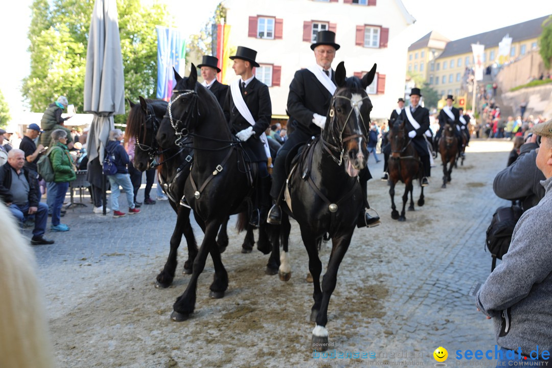 Blutritt - Reiterprozession - Heilig-Blut-Reliquie: Weingarten, 10.05.2024