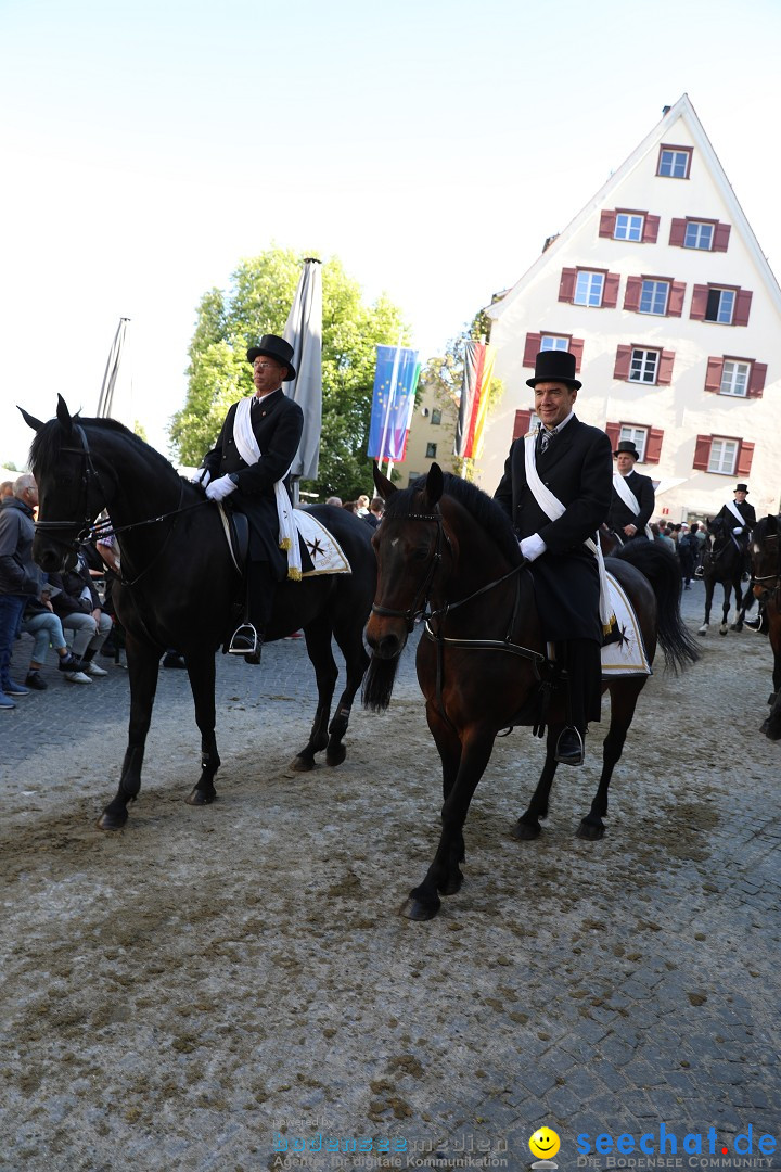 Blutritt - Reiterprozession - Heilig-Blut-Reliquie: Weingarten, 10.05.2024