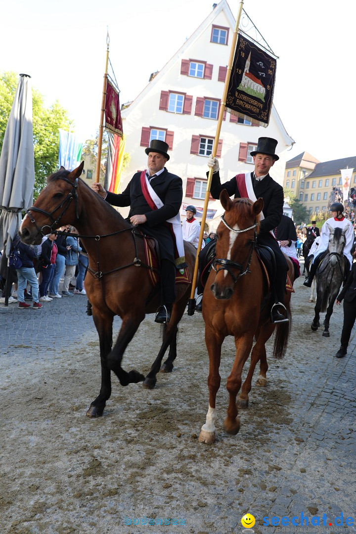 Blutritt - Reiterprozession - Heilig-Blut-Reliquie: Weingarten, 10.05.2024