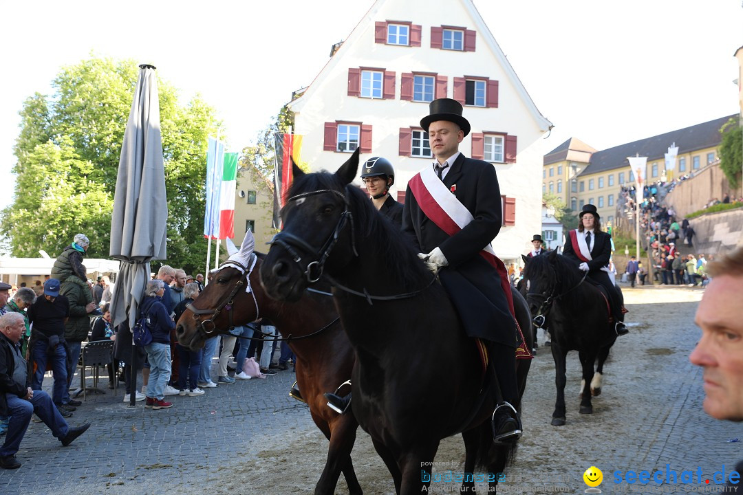 Blutritt - Reiterprozession - Heilig-Blut-Reliquie: Weingarten, 10.05.2024