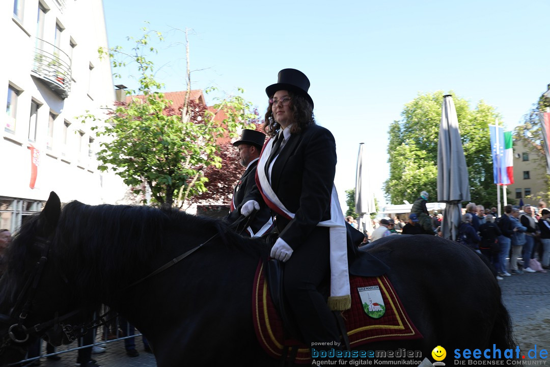 Blutritt - Reiterprozession - Heilig-Blut-Reliquie: Weingarten, 10.05.2024