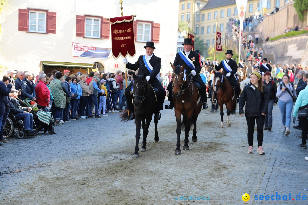 Blutritt - Reiterprozession - Heilig-Blut-Reliquie: Weingarten, 10.05.2024