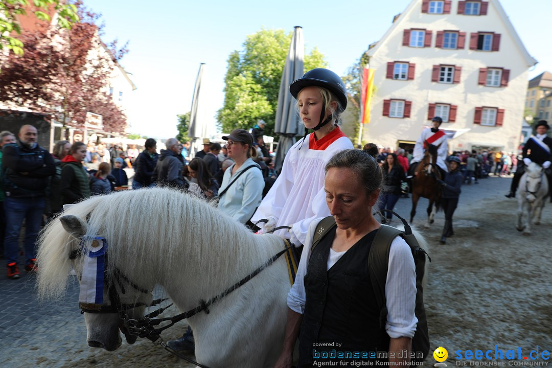 Blutritt - Reiterprozession - Heilig-Blut-Reliquie: Weingarten, 10.05.2024