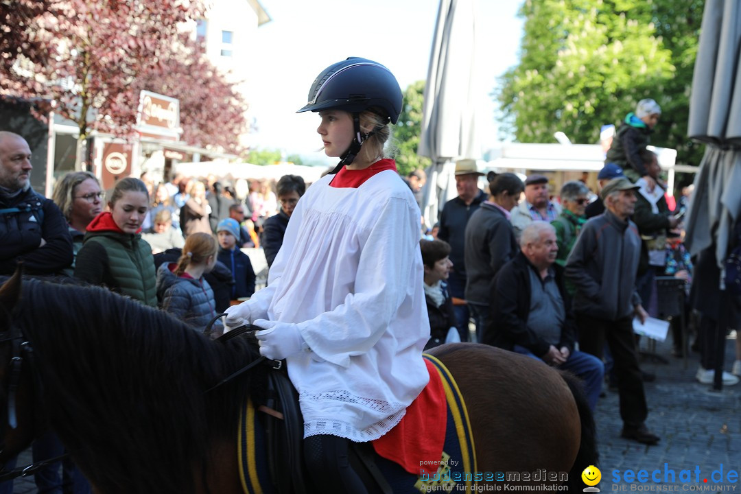 Blutritt - Reiterprozession - Heilig-Blut-Reliquie: Weingarten, 10.05.2024