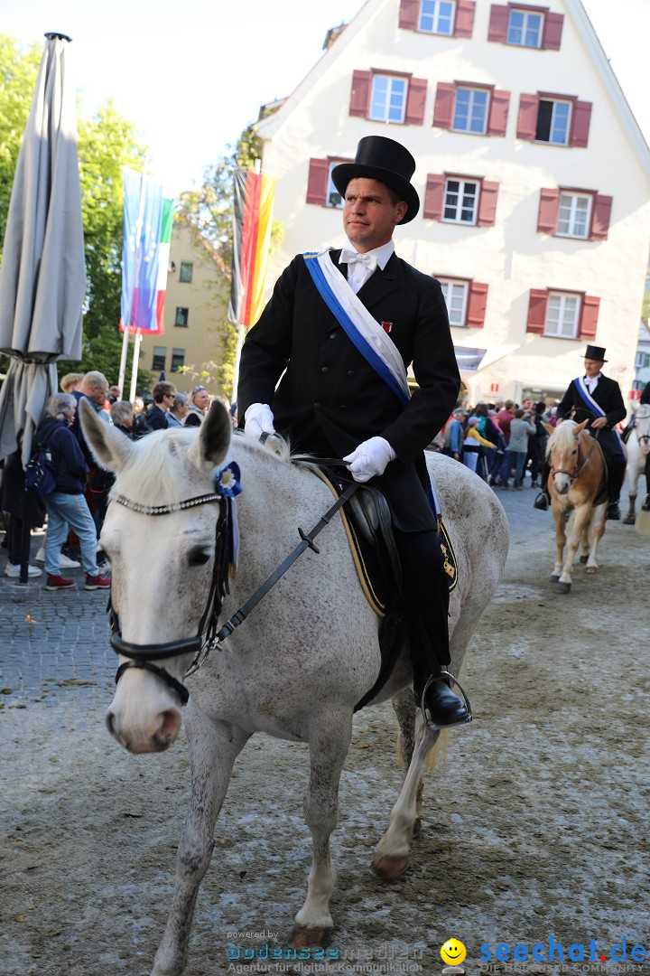 Blutritt - Reiterprozession - Heilig-Blut-Reliquie: Weingarten, 10.05.2024