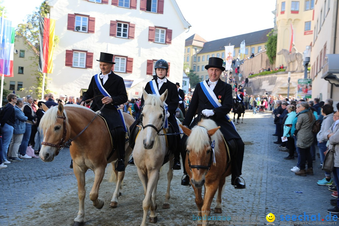 Blutritt - Reiterprozession - Heilig-Blut-Reliquie: Weingarten, 10.05.2024