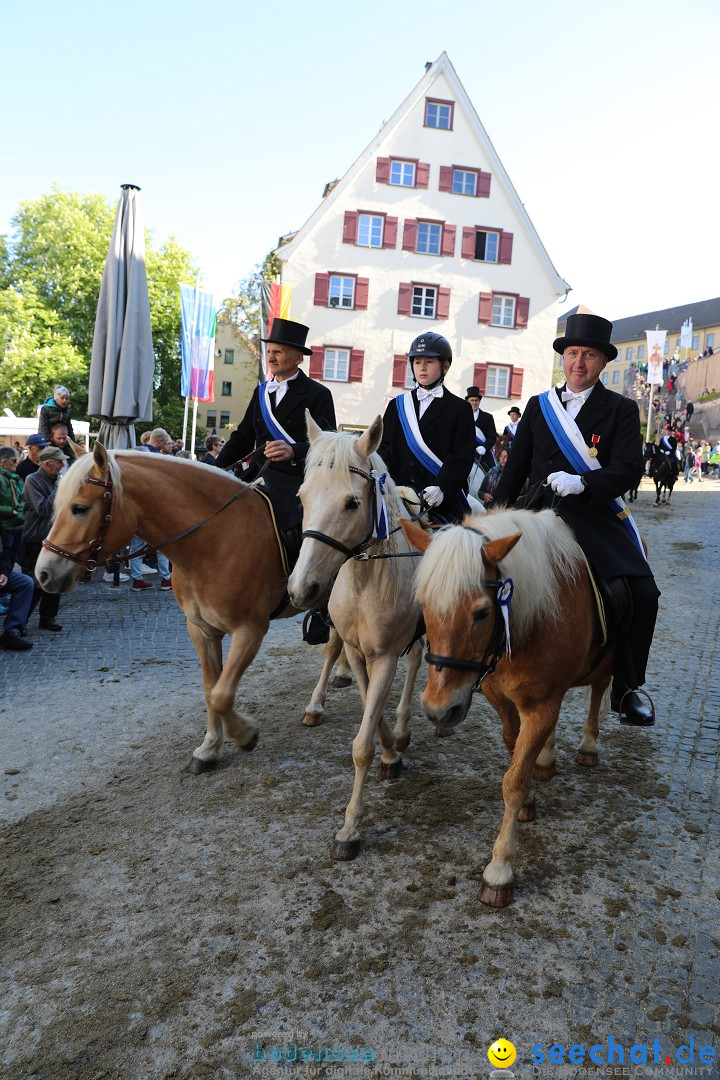 Blutritt - Reiterprozession - Heilig-Blut-Reliquie: Weingarten, 10.05.2024