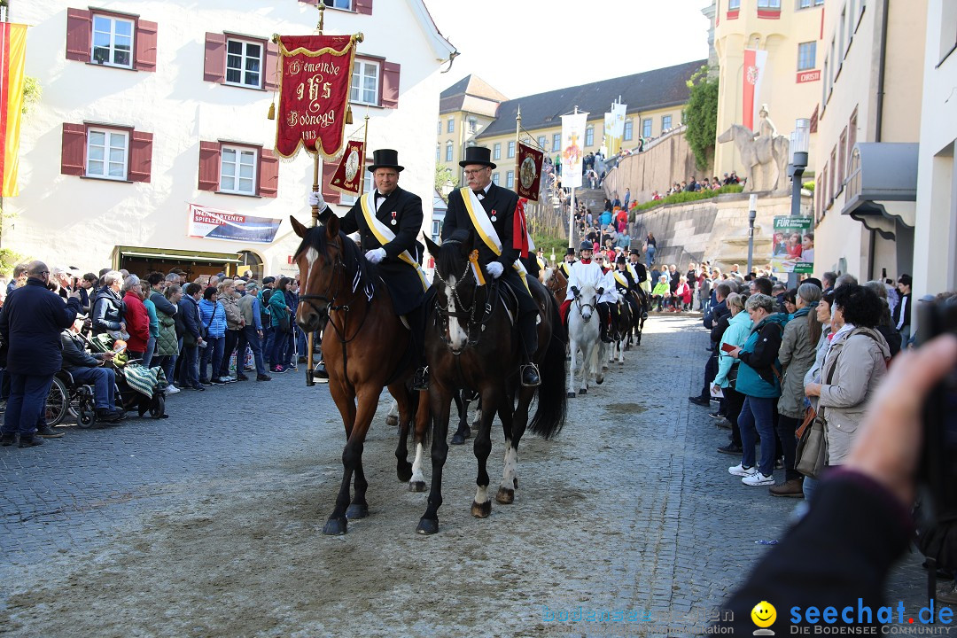 Blutritt - Reiterprozession - Heilig-Blut-Reliquie: Weingarten, 10.05.2024